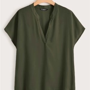 Shein XL Olive blouse